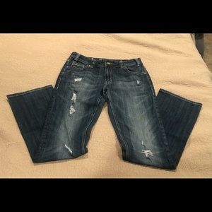 Rock & Roll Cowgirl distressed jeans